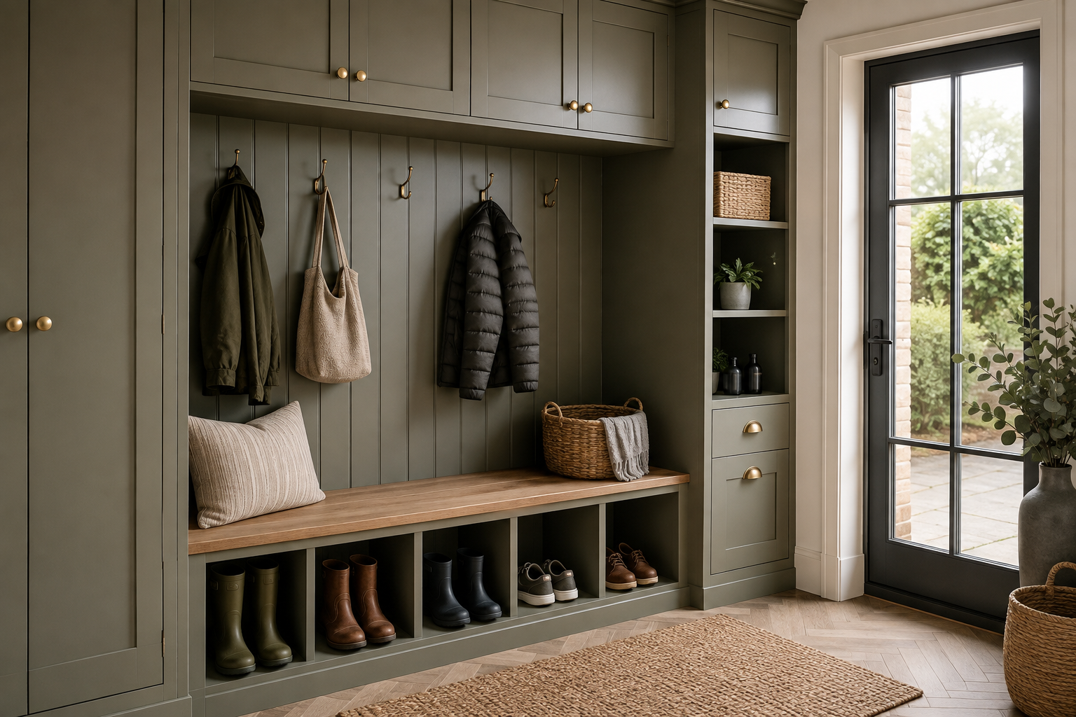 bespoke boot room design in london