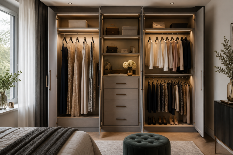 fitted wardrobe ideas london
